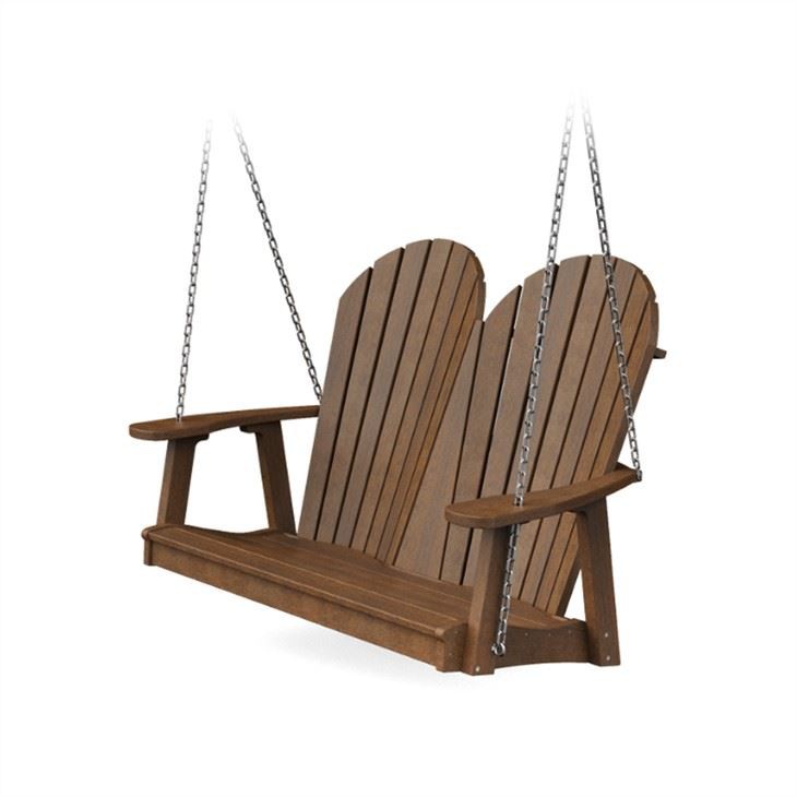 Double Seat Swing Adirondack Chair